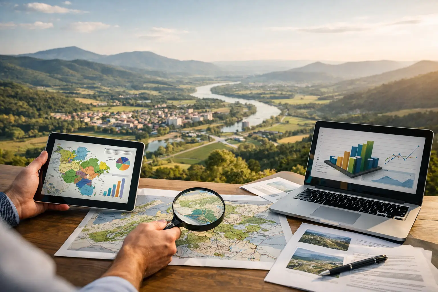 Cómo medir desarrollo territorial con criterio