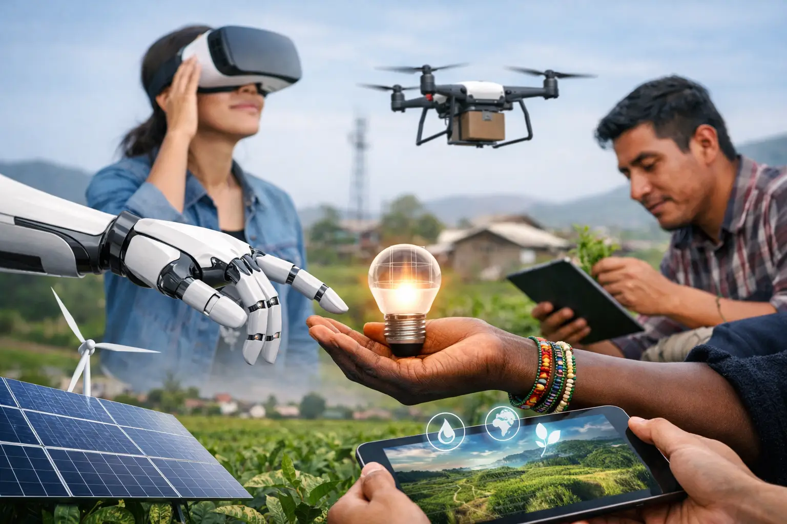 Tecnologías disruptivas para desarrollo social